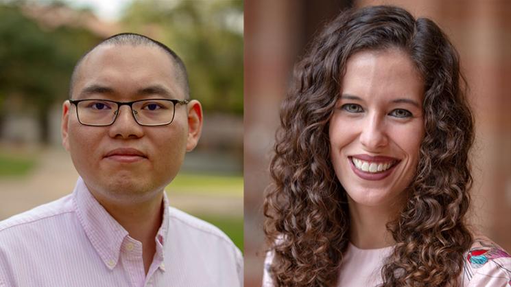 Yinlin Li and Lauren Taylor