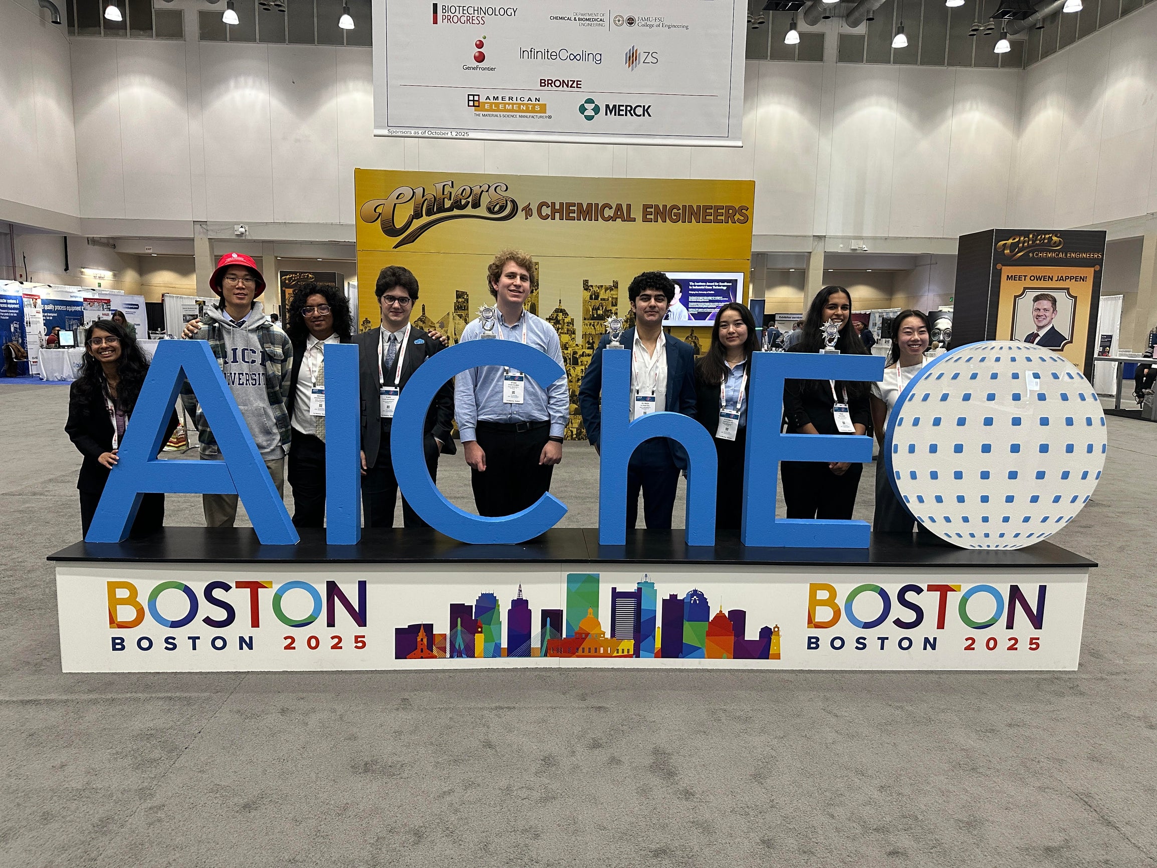 ChBE Students at AIChE Conference in Boston