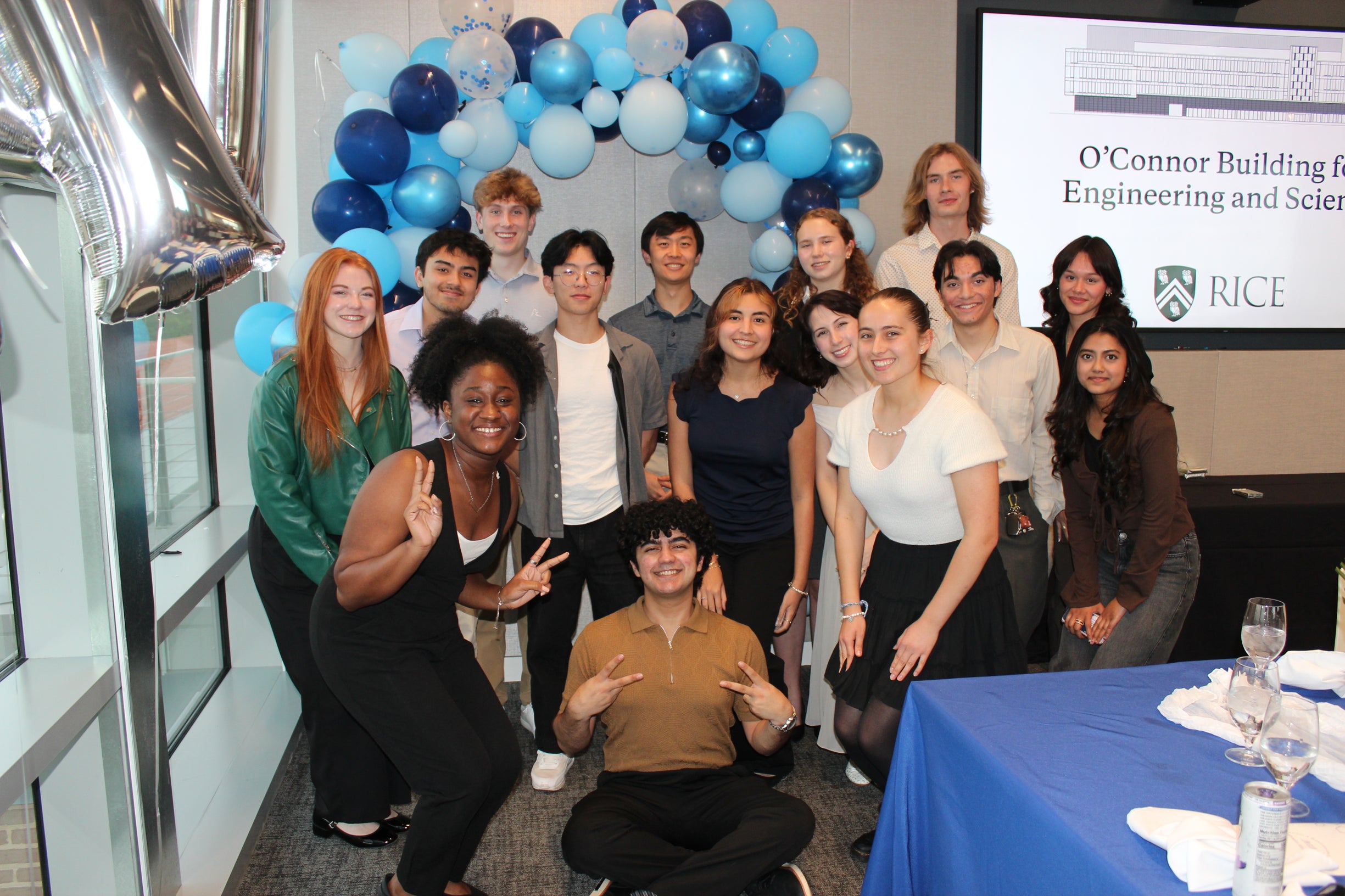 Undergraduate Banquet students