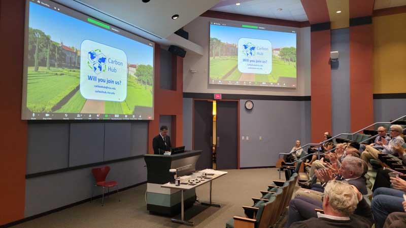 Matteo Pasquali gives 2022 Chevron Lecture on Energy on March 31, in McMurtry Auditorium.
