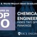 16 years in top 30 graduate chemical engineering programs