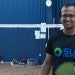 Rice Engineering Mehta Scholar at home on the court