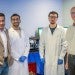 Aditya Mohite, Faiz Mandani, Isaac Metcalf and Jacky Even (Photo by Jorge Vidal/Rice University)