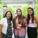 From left to right, Sibani Lisa Biswal, Zina Deriche and Stavroula Alina Kampouri
