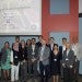Students and faculty pose for photo at Chevron Lecture